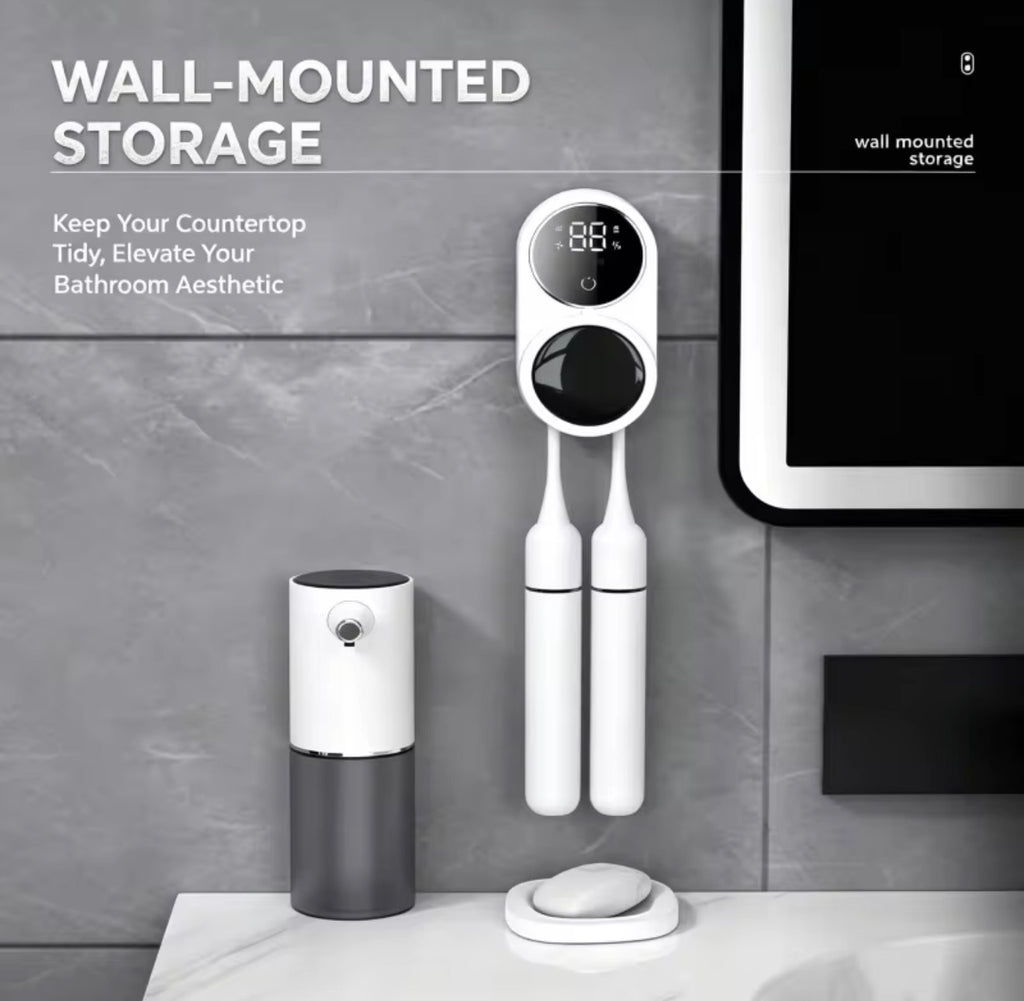 PureBrush Pro UV Toothbrush Sanitizer & Holder